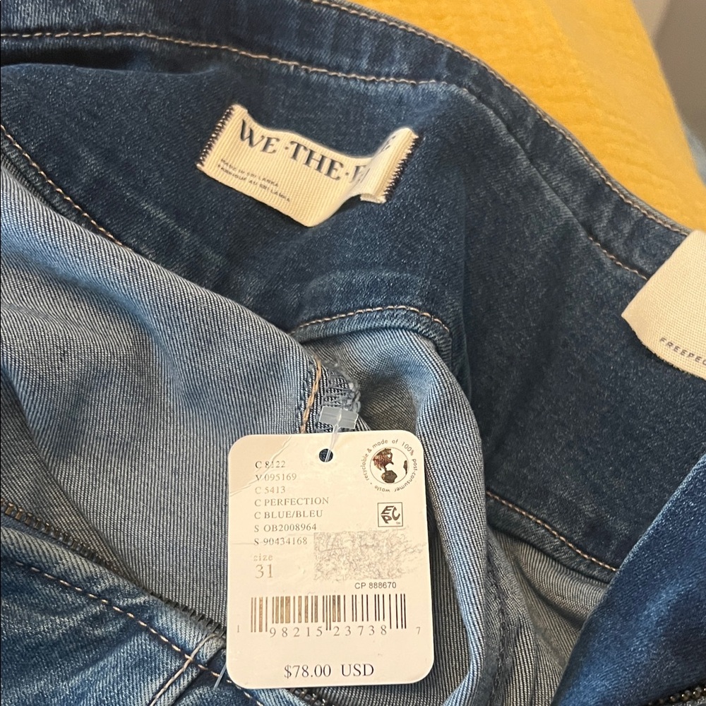 Free People Dark Blue Flare Jeans - Picture 5 of 6